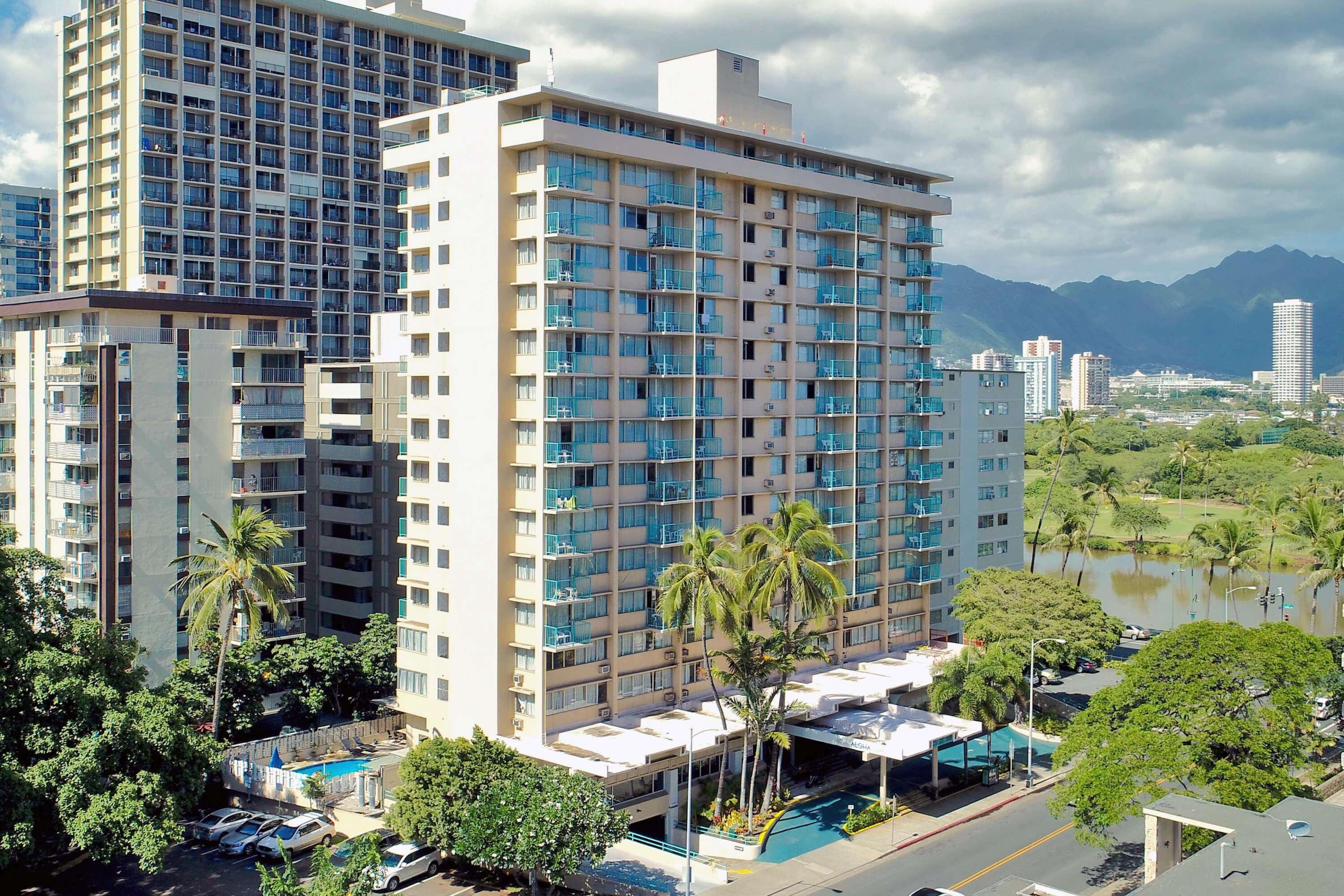 Aparthotel Aqua Aloha Surf Waikiki Exterior foto